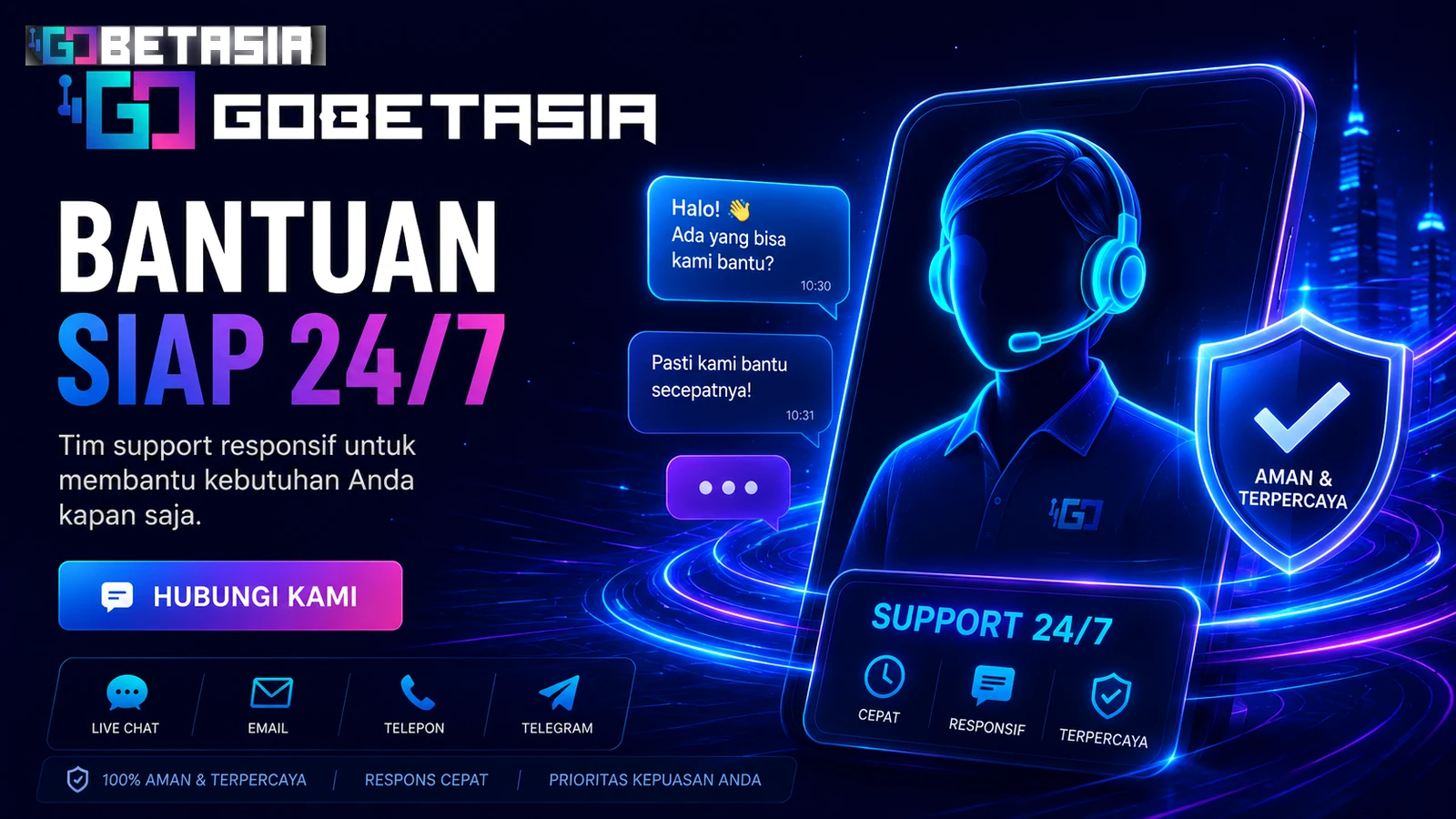 Support Center GOBETASIA